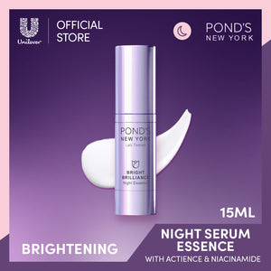 POND'S NEW YORK Bright Brilliance Night Serum Essence Niacinamide