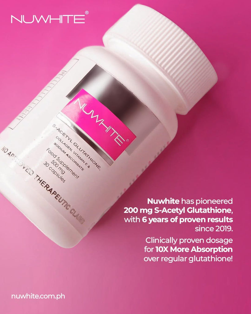 NUWHITE Advanced S-Acetyl Glutathione – Dea's Kitchen and Pinoy Delicacies