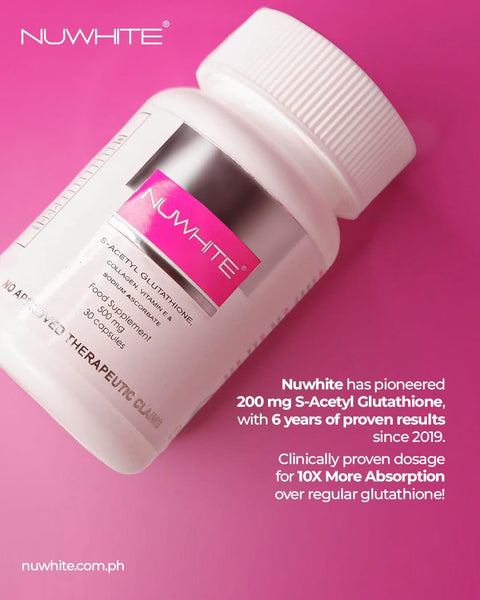 NUWHITE Advanced S-Acetyl Glutathione