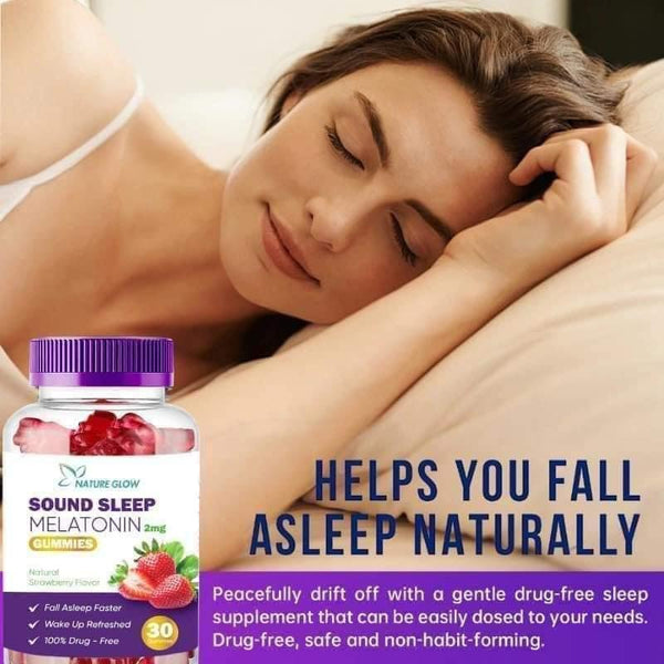 Nature Glow Sound Sleep Melatonin Gummies