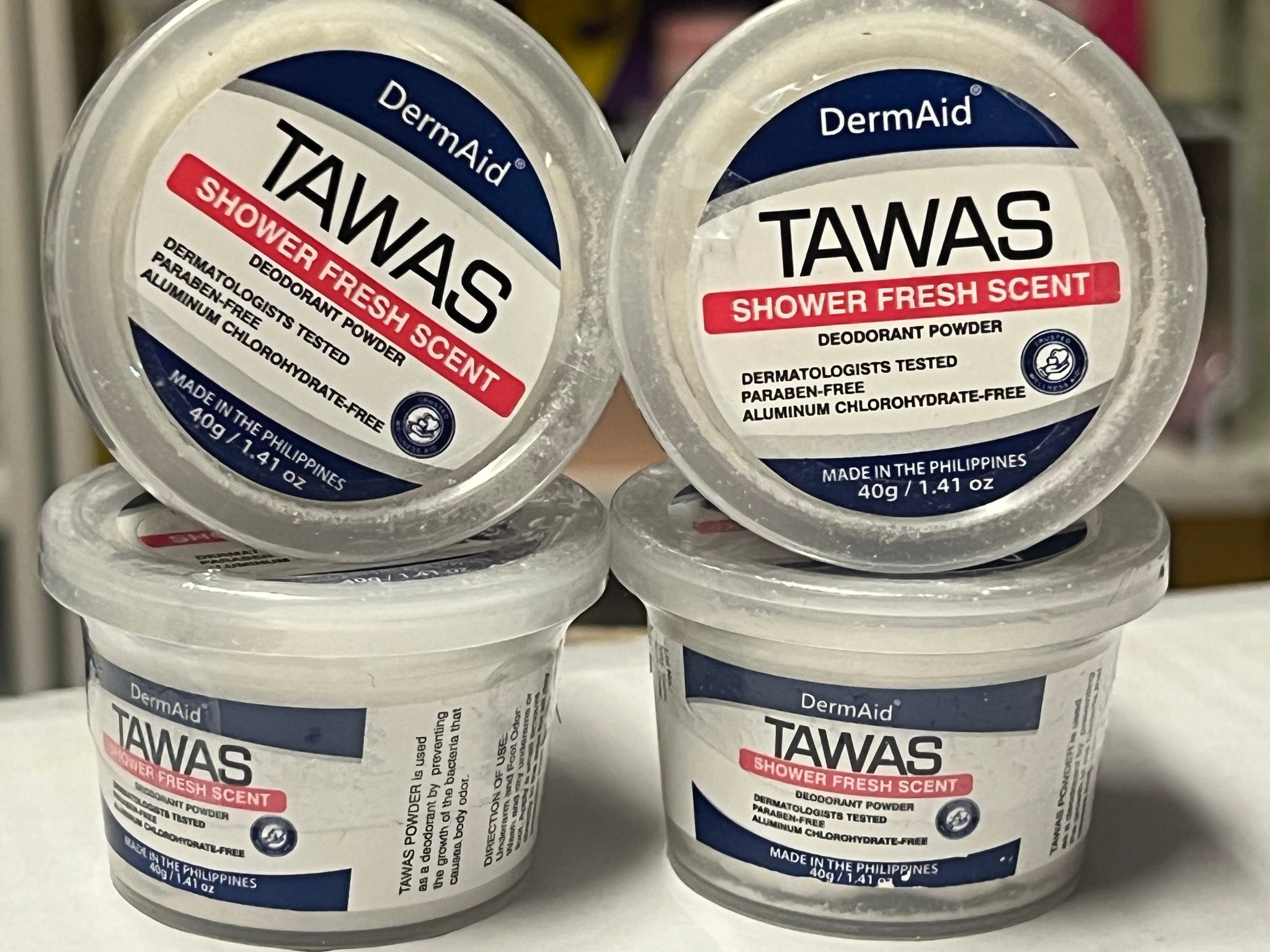 DERMAID Tawas Scented Powder 40g