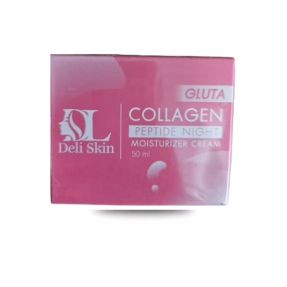 DELI SKIN COLLAGEN PEPTIDE NIGHT MOISTURIZER CREAM – 50ML