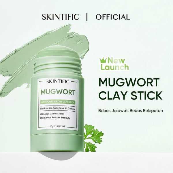 SKINTIFIC - Mugwort Acne Clay Stick 40g