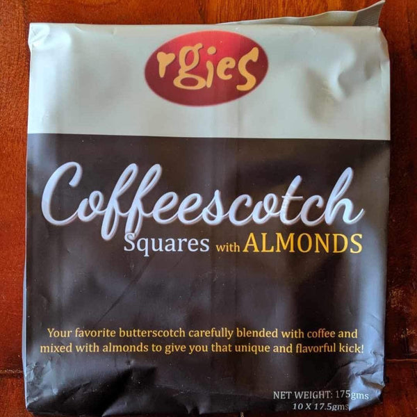 Rgies Coffeescotch Squares with Almonds