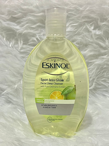 Eskinol Spot-less Glow Facial Deep Cleanser with Pure Calamansi extract 135mL