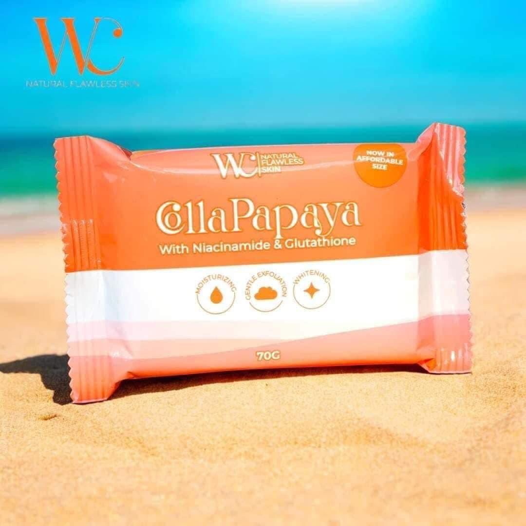 W&C Natural Flawless GlutaPapaya Soap