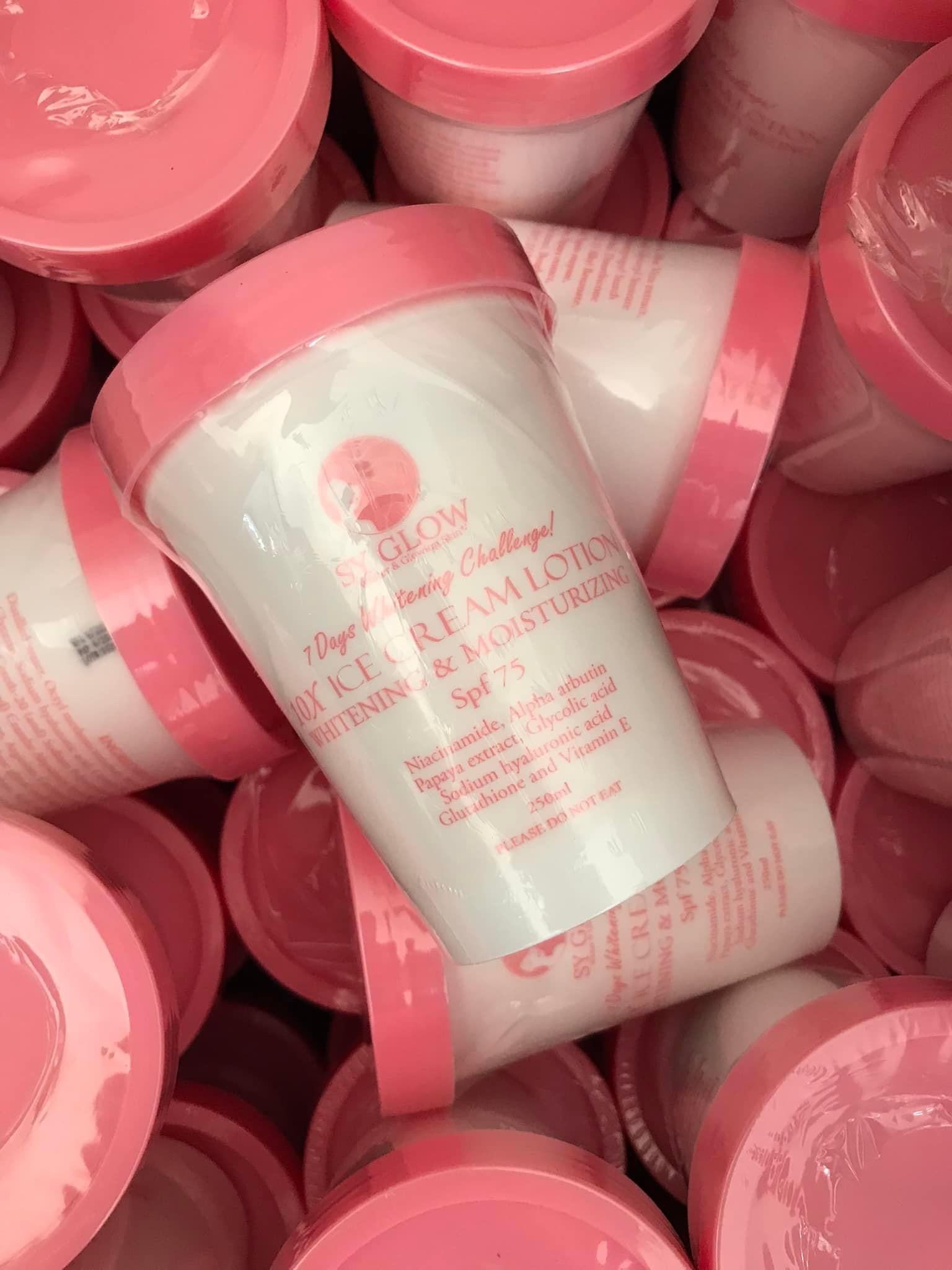 SY Glow 10X Ice Cream Lotion Whitening and Moisturizing Dea's Kitchen and Pinoy Delicacies SY Glow 10X Ice Cream Lotion Whitening and Moisturizing Dea's Kitchen and Pinoy Delicacies