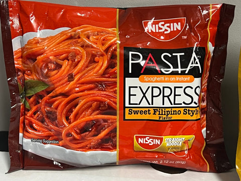 Nissin Ramen Pasta Express Sweet Filipino Style