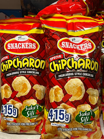 Snackers Chipcharon Jumbo Pack Suka't Sili