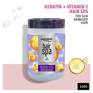 HAIR TREATS Hair Spa Keratin with Vitamin E 650g