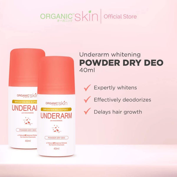 Organic Skin  For Sensitive Skin Intensive Whitening Deo