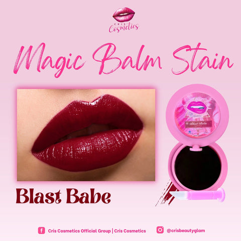 Cris Cosmetics Magic Balm Stain Lip Therapy Blast Babe