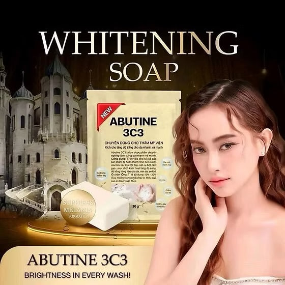 Abutine 3C3 Face & Body Whitening Soap 80g