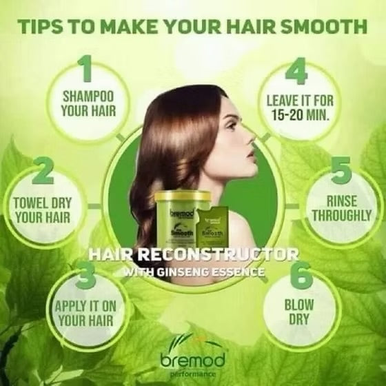 Bremod Top Smooth Reconstructor with Rich Ginseng Essence 300ml