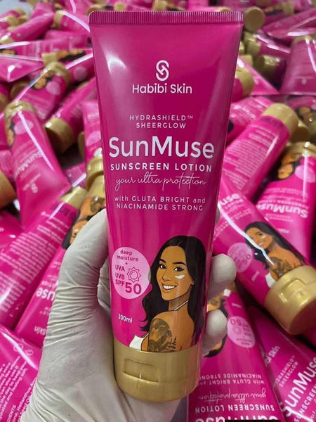 Habibi Skin SunMuse Sunscreen Lotion SPF50 – 200ml
