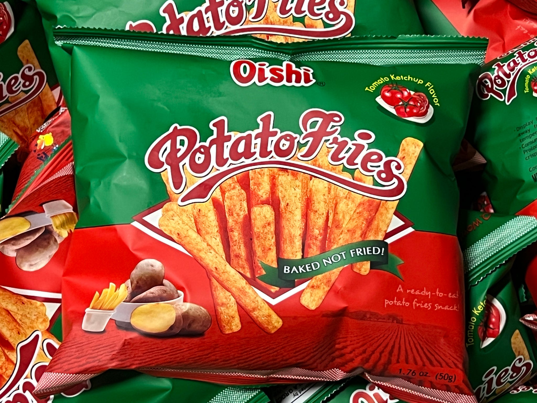 Oishi Potato Fries Ketchup Party Pack