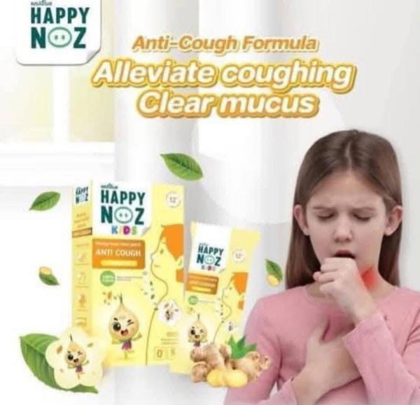 Happy Noz Kids Anti Cough Organic Onion Sticker