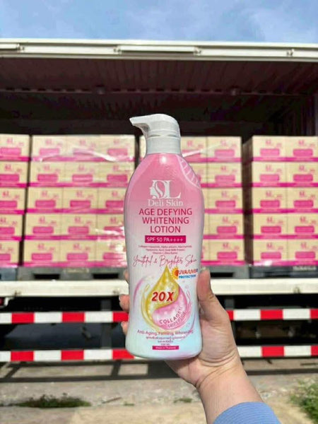 Deli Skin Age Defying   Whitening Lotion SPF 50