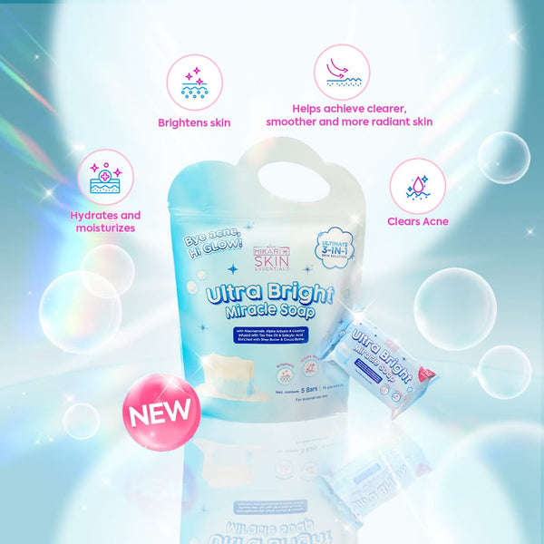 Hikari Skin Ultra Bright Miracle Soap 5 Bars 75g
