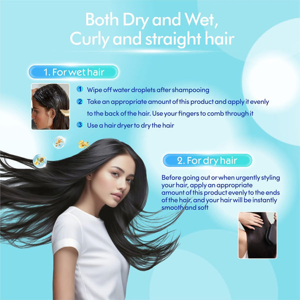 ✨Yusofine All-in-1 Conditioner Serum Repair Damaged Hair Anti-Frizz Instant Soft & Shiny 200ML✨