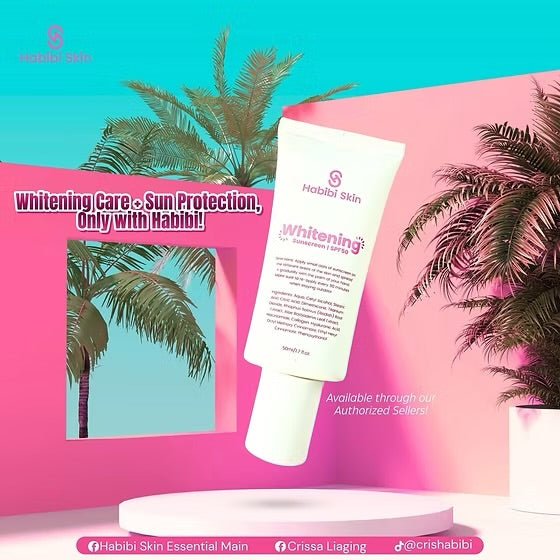 Habibi Skin Whitening Sunscreen SPF 50 - 50g
