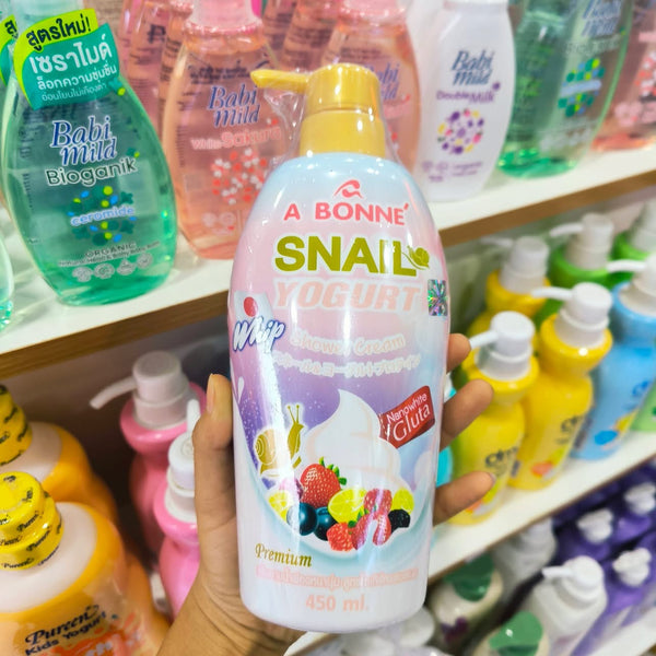 Abonne Snail Yogurt Shower Cream -