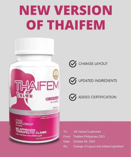 THAIFEM THAILAND 60 Capsules