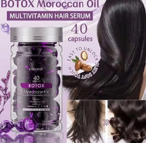 KORMESIC Head Care Set (Botox Morrocan Oil+Botox Keratin Hair Essence)