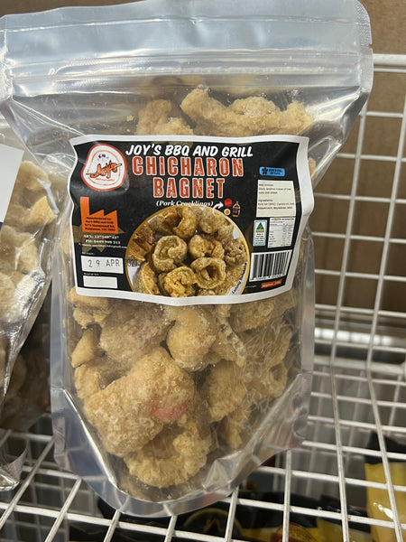 Joy's BBQ and Grill Bagnet Chicharon