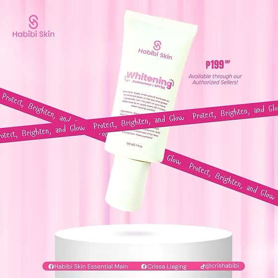 Habibi Skin Whitening Sunscreen SPF 50 - 50g