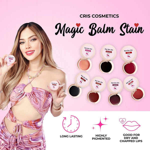 Cris Cosmetics Magic Balm Stain Lip Therapy Blast Babe