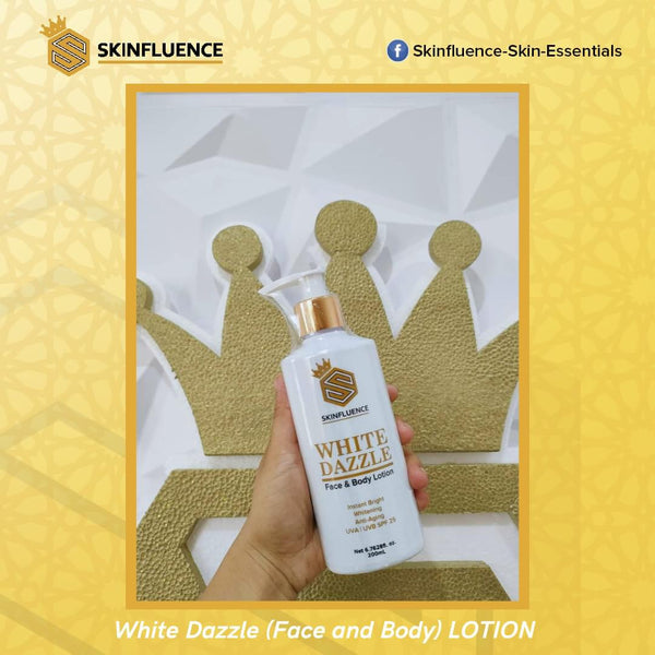 White Dazzle Face and Body Lotion