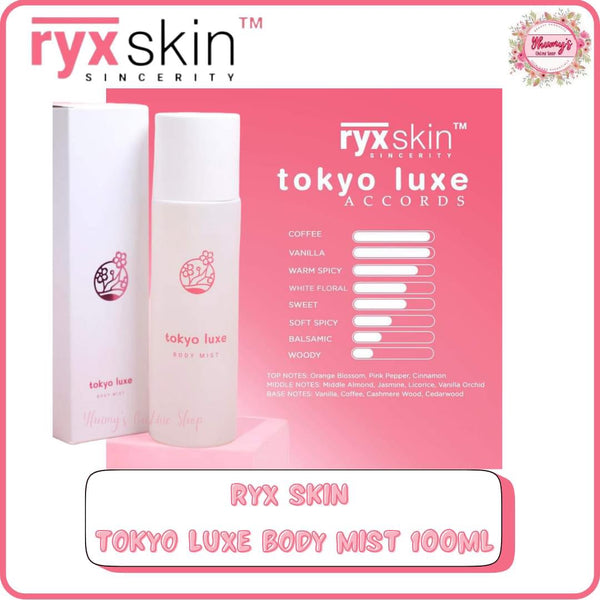 RYX Skin Tokyo Luxe Body Mist