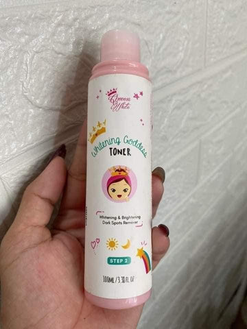 Queen White Whitening Goddess Toner (Big Size)