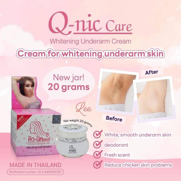Qnic Care Underarm Whitening Cream