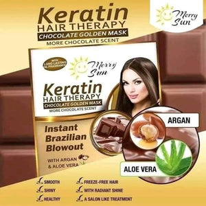 Keratin Hair Therapy Chocolate Golden Mask