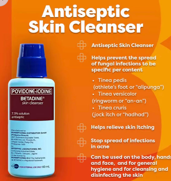 Betadine Skin Cleanser 120ml