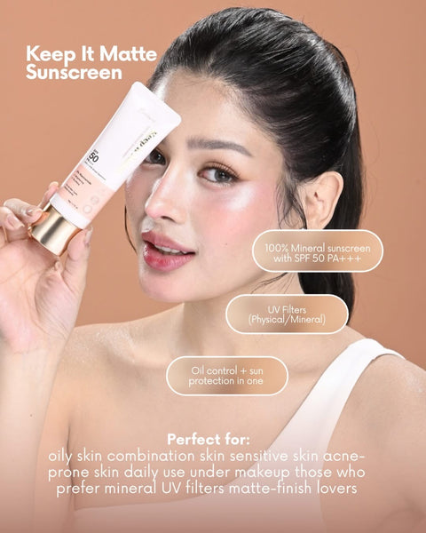 Barefaced Keep It Matte 100% Mineral Sunscreen
