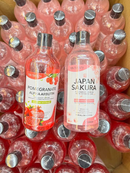 Ten Twenty Pomegranate Alpha Arbutin Face & Body Serum