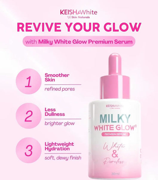 Keisha White Milky White Glow Premium Serum