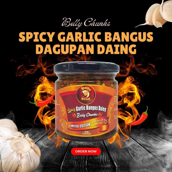 BellyGood Spicy Garlic Bangus Daing Belly Chunks