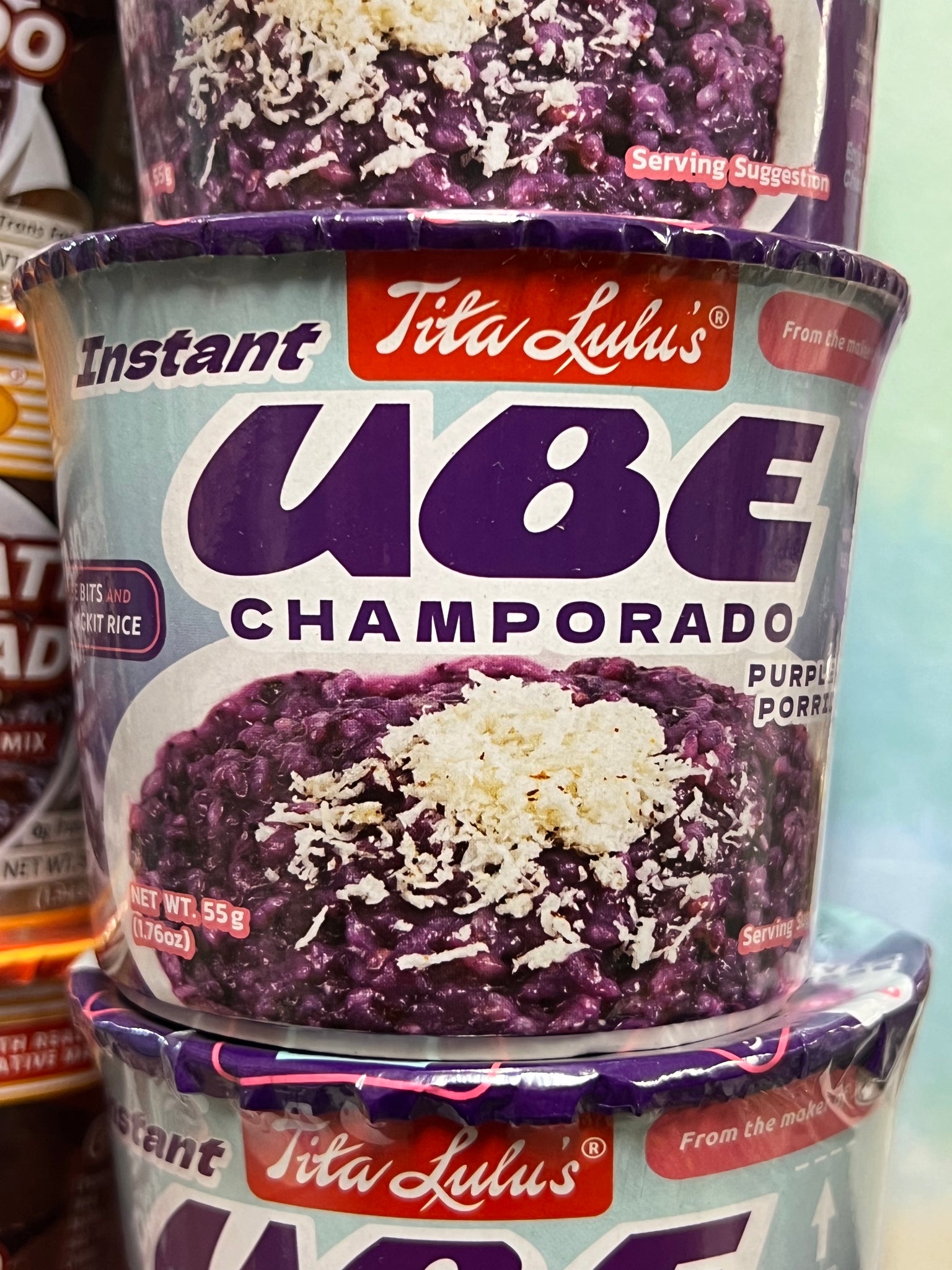 Ube Champorado Cup