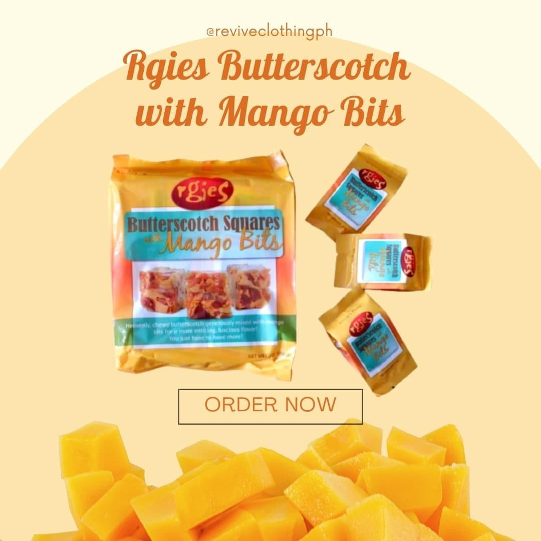 Rgies Butterscotch Squares with Mango Bits