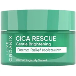 Luxe Organix Cica Rescue Gentle Brightening Derma Relief Moisturizer