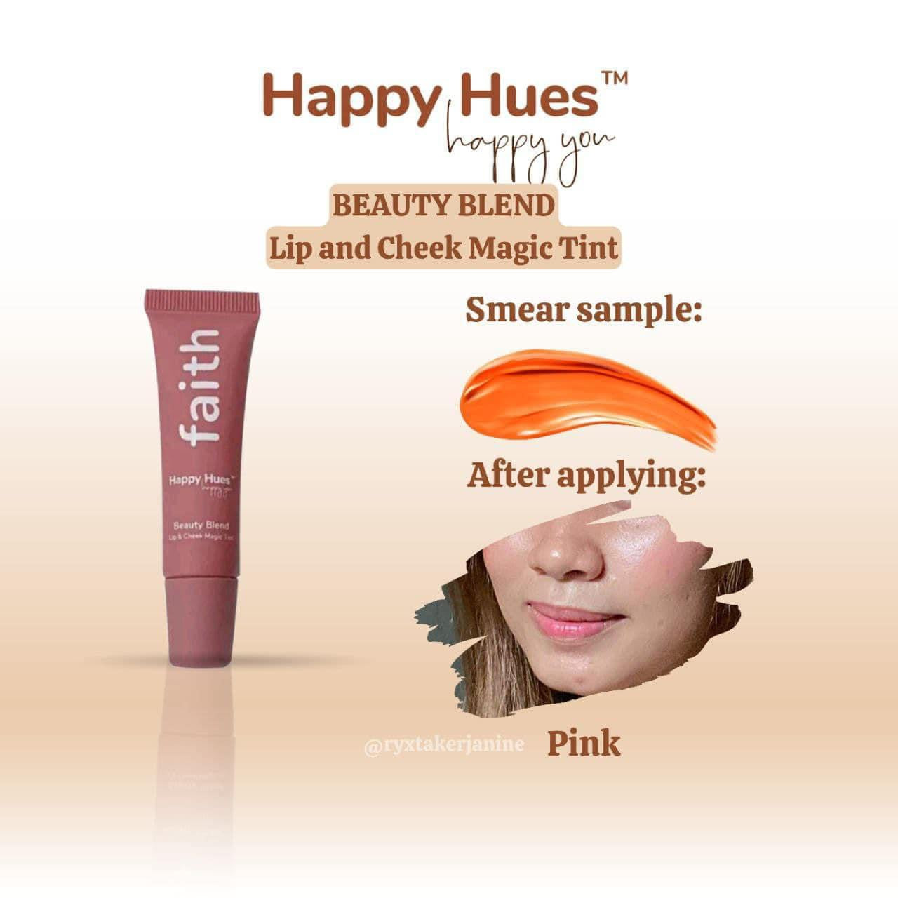 Happy Hues FAITH Lip and Cheek Magic Tint