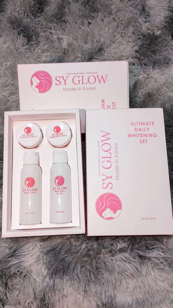 SY Glow Ultimate Daily Whitening Set