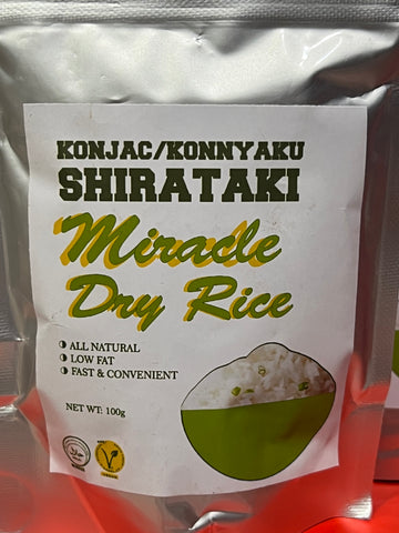 Konjac/ Konnyaku Shirataki Miracle Dry Rice