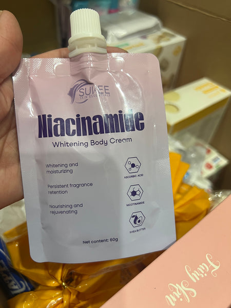 Sukee Niacinamide Whitening Body Cream