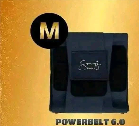 SAMMY J POWERBELT 6.0 with Sauna - Extra Small