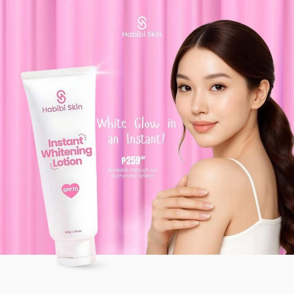 Habibi Skin Instant Whitening Lotion with SPF 70 | 100g